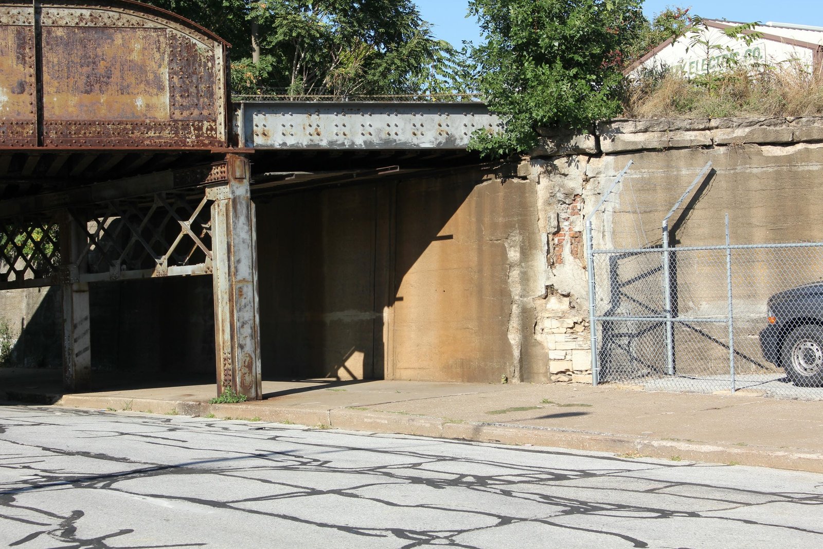 East abutment